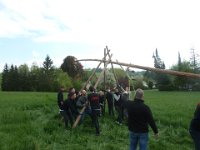 Maienstellen bei Mark und Gina 26.04.2025