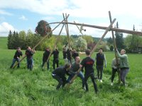 Maienstellen bei Mark und Gina 26.04.2025