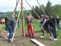 Maienstellen bei Mark und Gina 26.04.2025